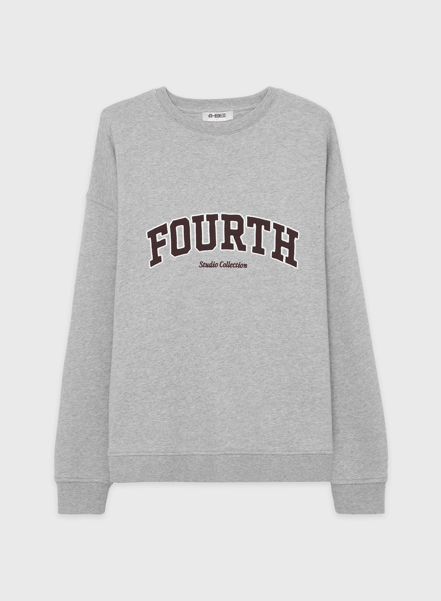 Grey Marl Fourth Studio Oversized Sweatshirt